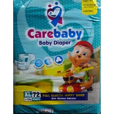 Carebaby Extra Large Diapers (XL 72 Pack)