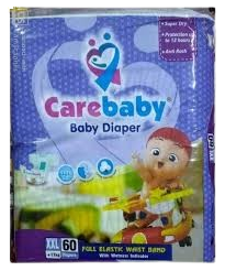 Carebaby XXL Diapers (XXL 60 Pack)